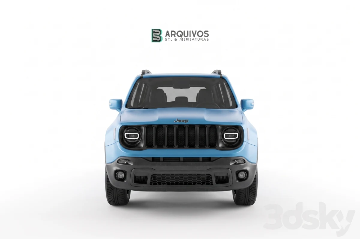 Modelo 3D STL - Jeep Renegade Trail-Hawk 2020 — foto 5